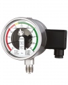 Spezial-Manometer RChgOe100-3 M22 f. SF5 Gas 