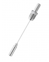 8299.1 Special stems for gas-actuated thermometers A4.2 stem without bent tube, capillary line between thermometer and vessel process connection male thread turnable ARMANO